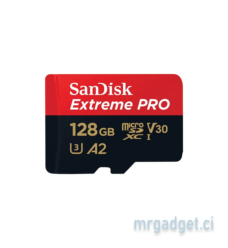 Sandisk extrème pro micro SD 128go 200 mb/s - View 1
